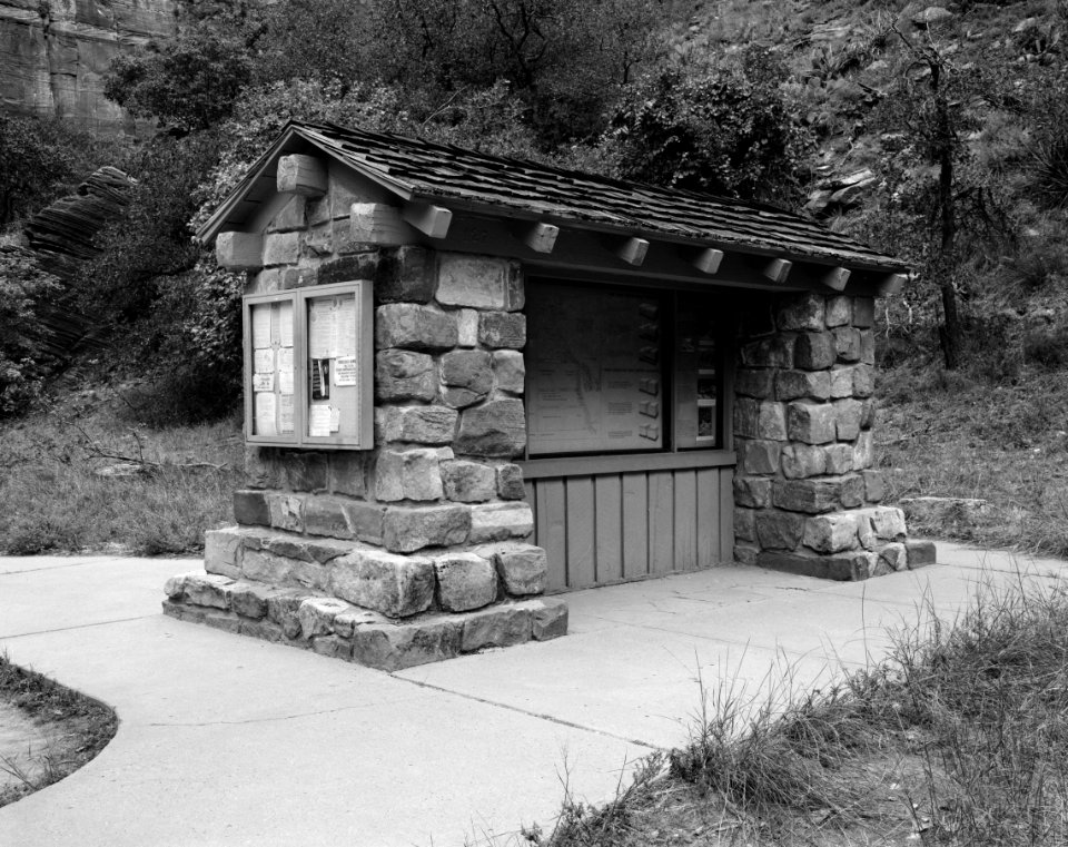 Gateway to the Narrows kiosk