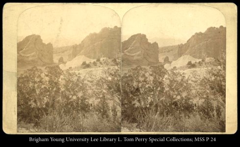 Gateway to the Garden of the Gods and Pike's Peak