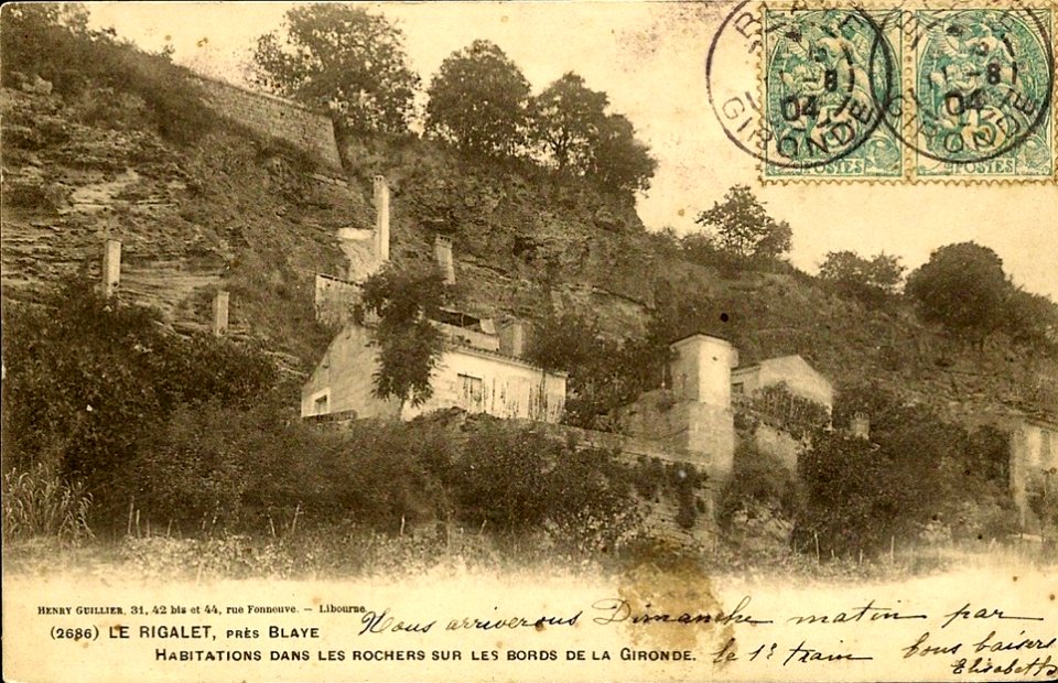Gauriac - Rigalet - habitations troglodytes 2