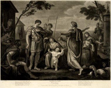 Gavin Hamilton - Coriolanus Act V, Scene III