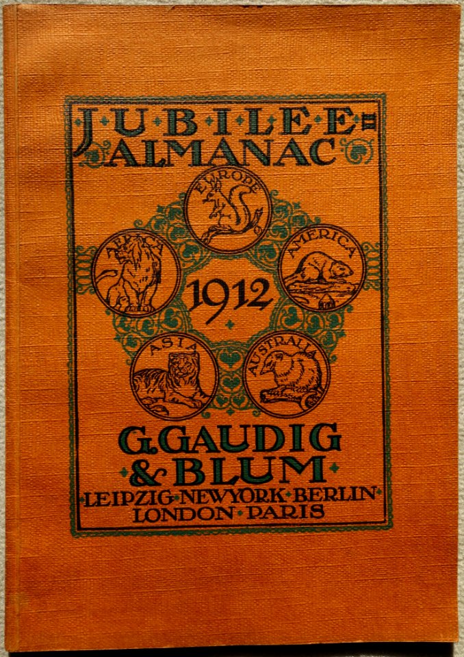 Gaudig & Blum, Leipzig, 1912 Jubilee Almanac (01)