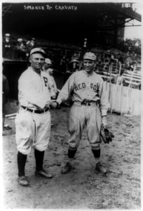 Gavvy Cravath, Philadelphia NL & Tris Speaker, Boston AL (baseball) LCCN2001704354