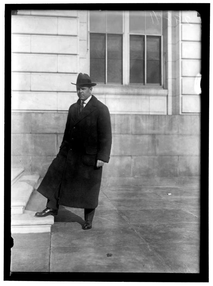 GAY, EDWARD JAMES. SENATOR FROM LOUISIANA, 1918-1921 LCCN2016869594