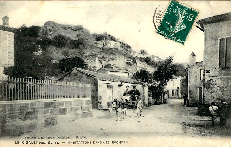 Gauriac - Rigalet - habitations troglodytes 1