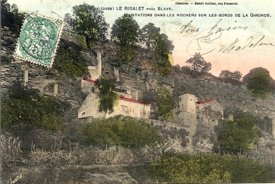 Gauriac - Rigalet - habitations troglodytes 2a