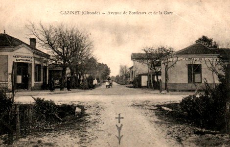 Gazinet - ave de Bordeaux et la Gare
