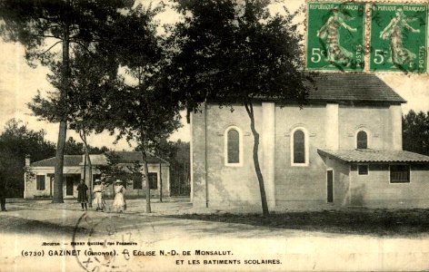 Gazinet - Eglise et écoles