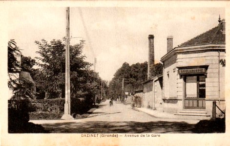 Gazinet - ave de la Gare 1