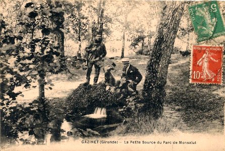 Gazinet - Petite source du parc Monsalud 1