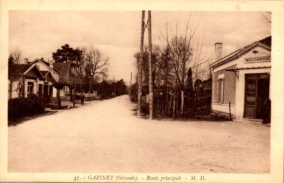 Gazinet - route principale