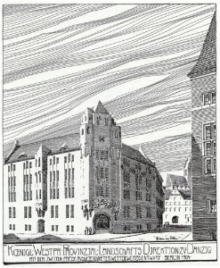 Danzig Entwurf Landschaftsdirektion 1904