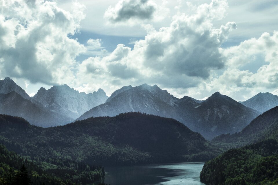 Neuschwanstein scenery munich