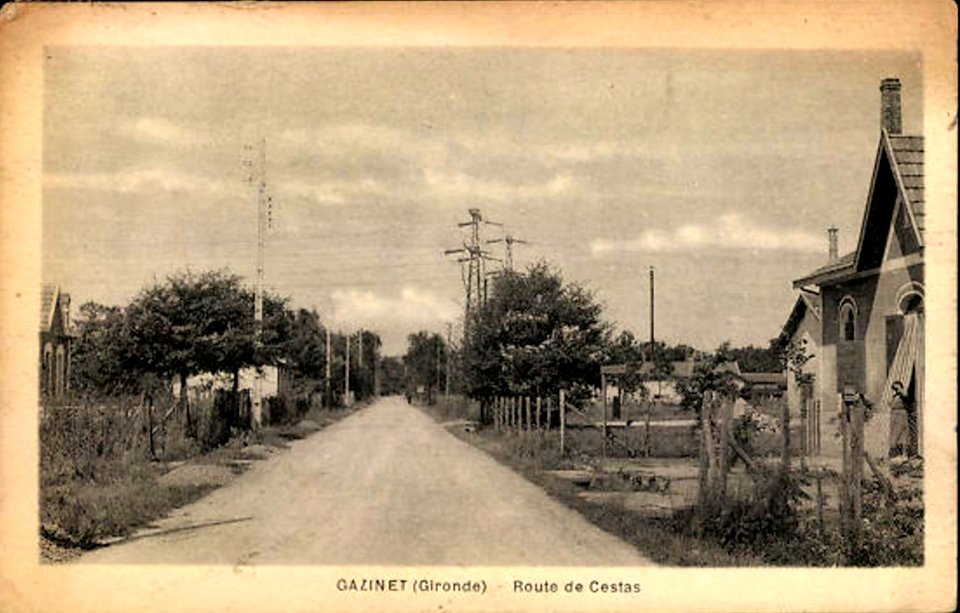 Gazinet - route de Cestas
