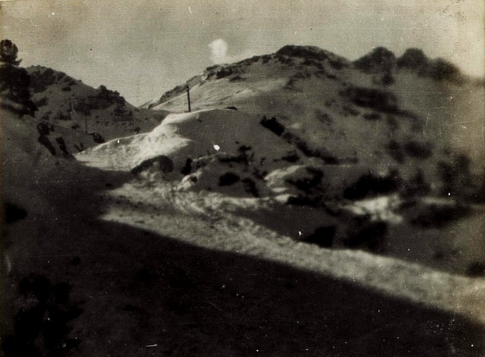 Gebirgshaubitze am Valparola - Sattel, 28.9.1915. (BildID 15582457)