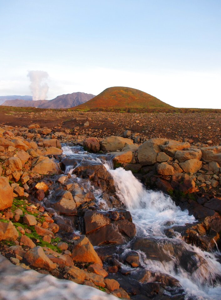 Mountain stream mountains landscape