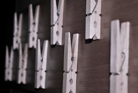 Clothesline wood vintage