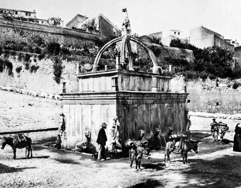 Gebrüder Alinari - Der Rosellobrunnen bei Sassari (Zeno Fotografie)