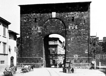 Gebrüder Alinari - Das San Frediano Tor (2) (Zeno Fotografie)