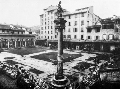 Gebrüder Alinari - Der alte Markt (2) (Zeno Fotografie)