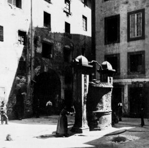 Gebrüder Alinari - Der Vechiettiplatz, in der Nähe der alten Stadtmitte (Zeno Fotografie) photo