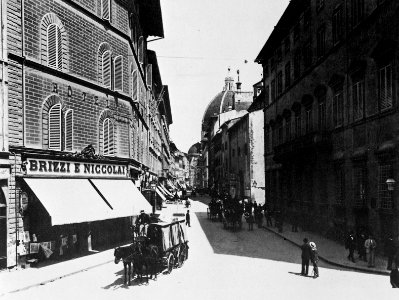 Gebrüder Alinari - Der San Giovanniplatz und der Dom Platz (Zeno Fotografie)