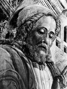 Gebrüder Alinari - Detail eines Freskos in Mantegna, Padua (Zeno Fotografie)