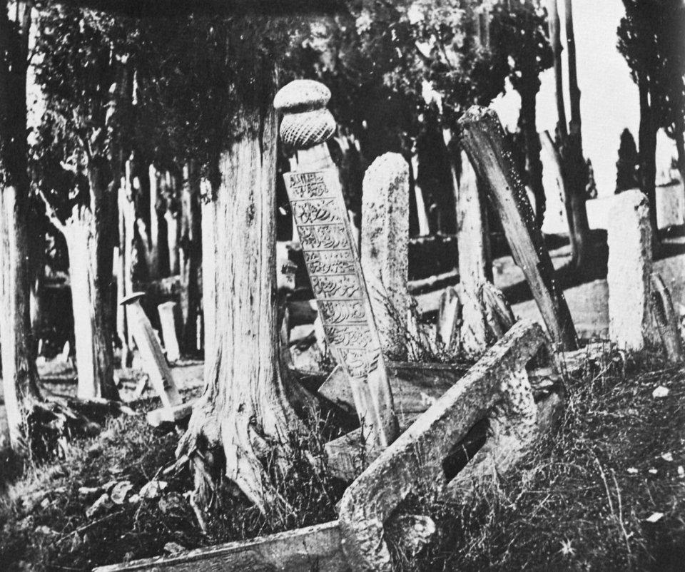 Gebrüder Abdullah - Türkischer Friedhof in Konstantinopel (Zeno Fotografie)