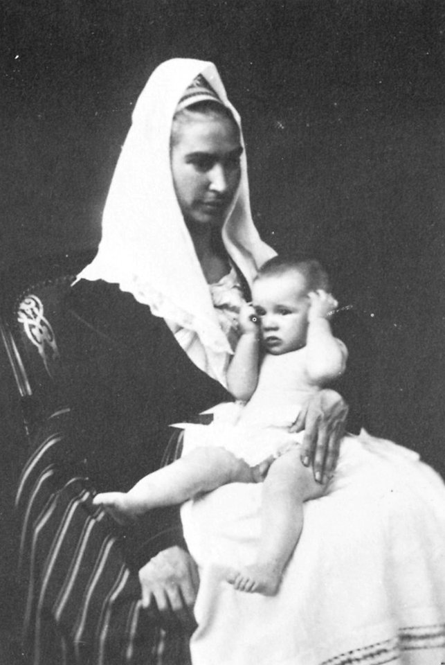 Gebrüder Alinari - Amme mit Kind (Zeno Fotografie)