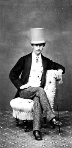 Gebrüder Alinari - Ein junger Gentleman (1) (Zeno Fotografie)