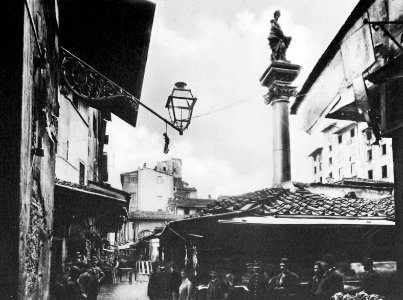 Gebrüder Alinari - Der alte Markt (1) (Zeno Fotografie)
