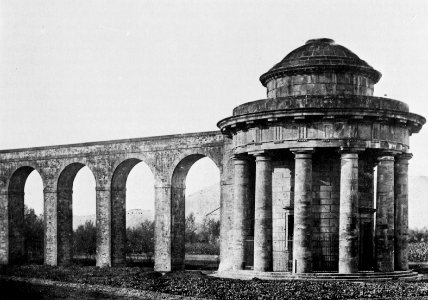 Gebrüder Alinari - Der Aquädukt in Lucca (Zeno Fotografie)