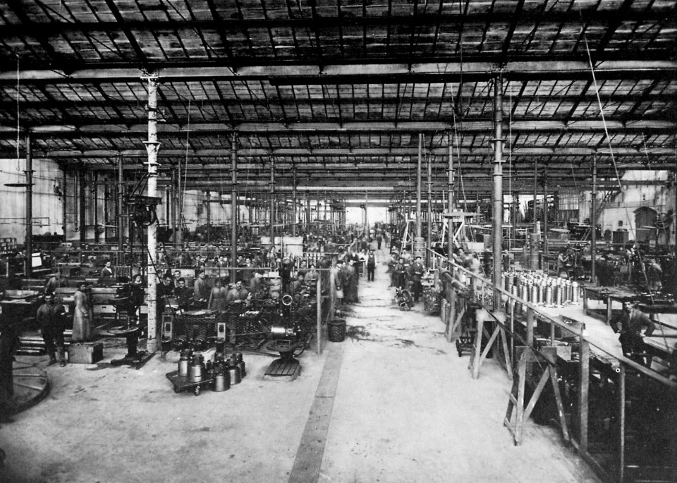 Gebrüder Alinari - Halle der Galileo Werkstatt (Zeno Fotografie)