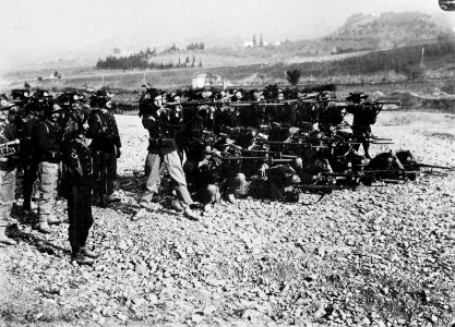 Gebrüder Alinari - Militärische Manöver (Zeno Fotografie)