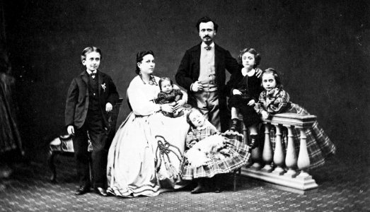 Gebrüder Alinari - Familienporträt (2) (Zeno Fotografie)