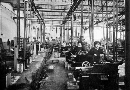 Gebrüder Alinari - Frauen bei der Arbeit in der Gallileo Werkstatt (Zeno Fotografie)