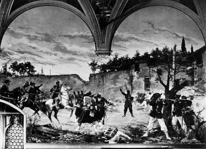 Gebrüder Alinari - Freske von Amos Cassioli in Siena (Zeno Fotografie)