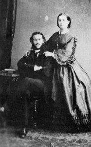 Gebrüder Ghémar - » - der 20. November 1862 - und Fräulein Hélèna Stock« (Zeno Fotografie)