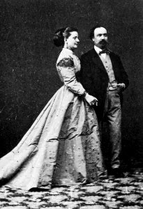 Gebrüder Alinari - Giuseppe Alinari mit seiner Gattin (2) (Zeno Fotografie)