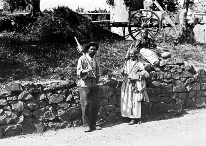 Gebrüder Alinari - Italienische Bauern (Zeno Fotografie) photo