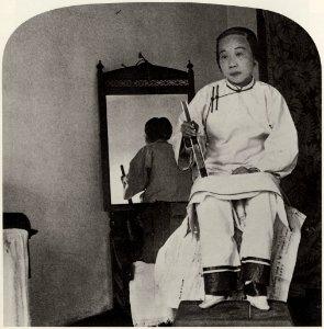 Gebrüder Underwood - Frau mit gebundenen Füßen (Zeno Fotografie)