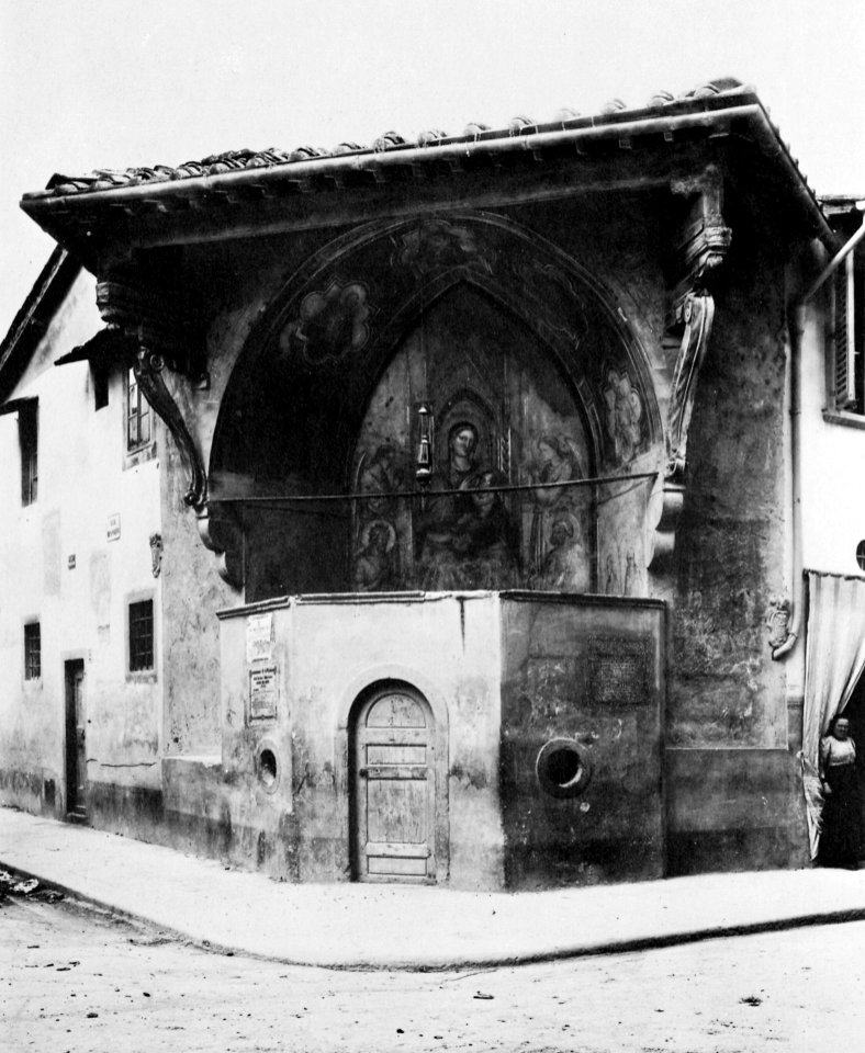 Gebrüder Alinari - Tabernakel der »Madonna« (Zeno Fotografie)