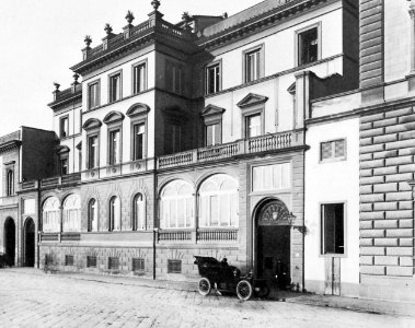 Gebrüder Alinari - Vorderseite des Spalding Häuschens (Zeno Fotografie)
