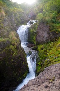 Mountain stream mountains landscape photo