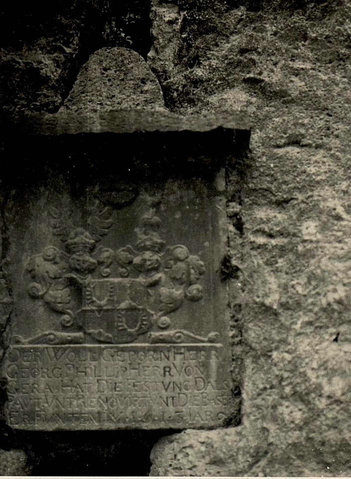 Gedenktafel an der Straße an der Flitscher Klause. (BildID 15470328)
