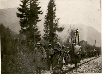 Gefangene Italiener im Fellatal. (BildID 15507395)