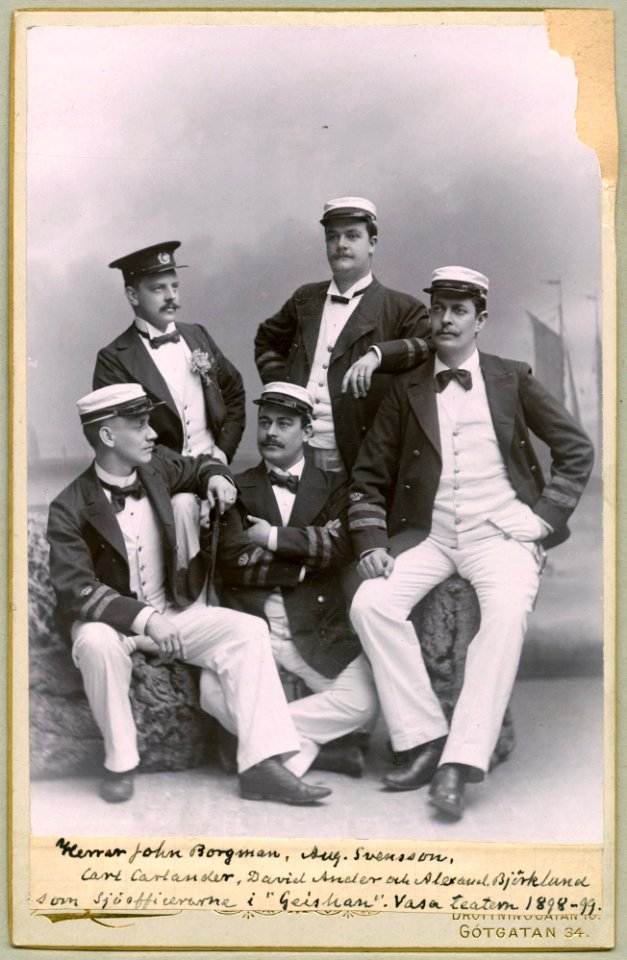 Geishan, Vasateatern 1898. Rollporträtt - SMV - H9 181