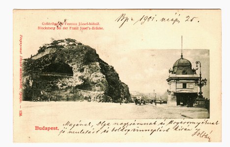 Gellérthegy 1901