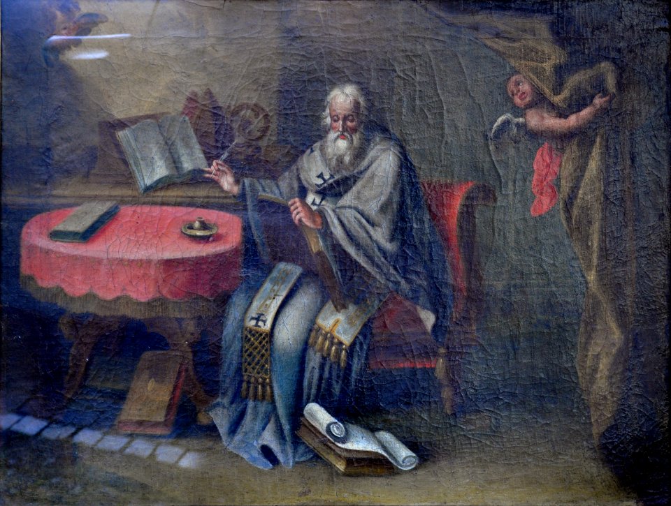 Gemälde Kirchenvater