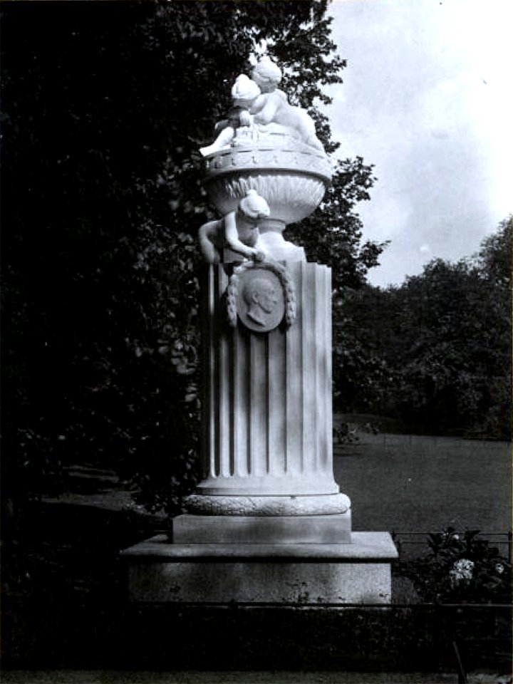 Gellert-Denkmal Leipzig 1909
