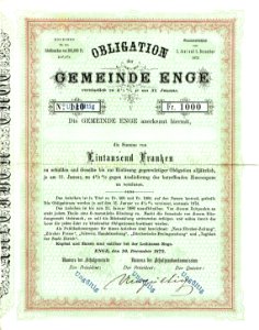Gemeinde Enge 1872 photo